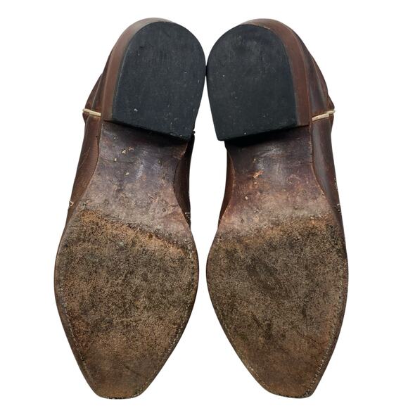 Shyanne Women’s Daisy Mae Brown leather Cowgirl Boot Size US 6.5 B - Picture 9 of 11